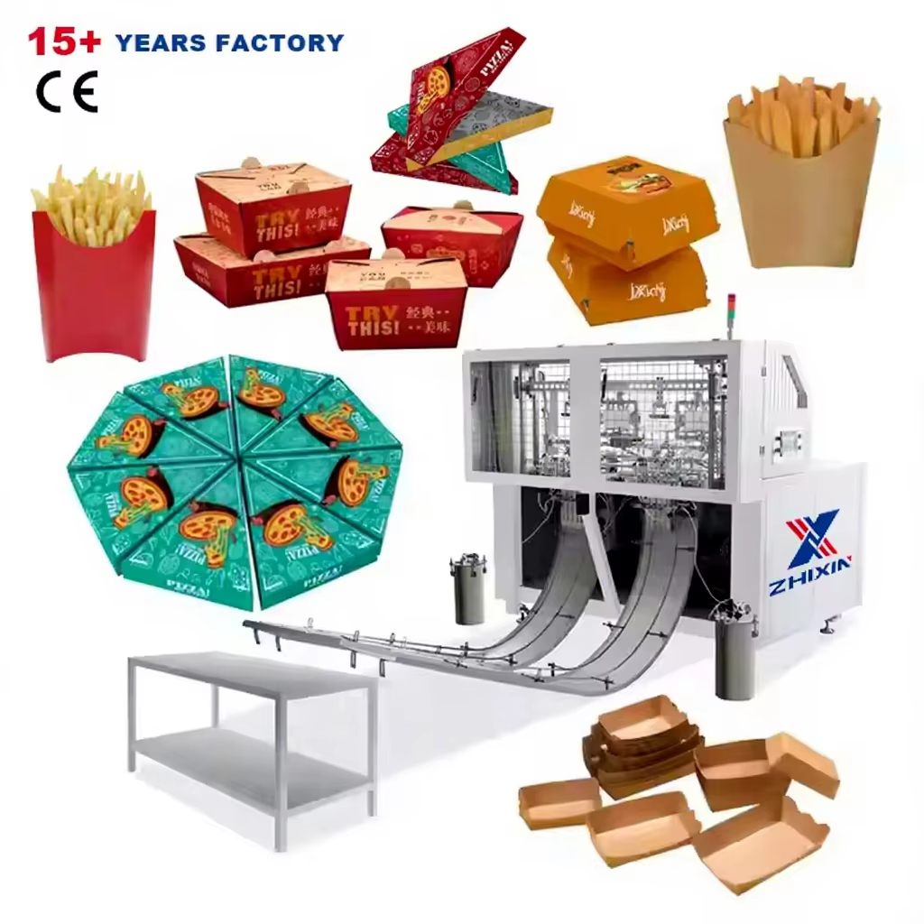 highs peed double-lane paper box machine